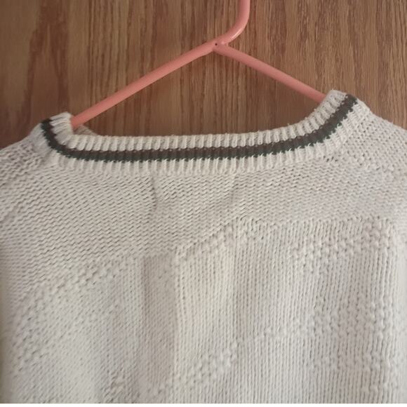 Vntg USA-Made Shenandoah XLT Deer Landscape Sweater 100% Cotton Heritage Lodge - Picture 10 of 13